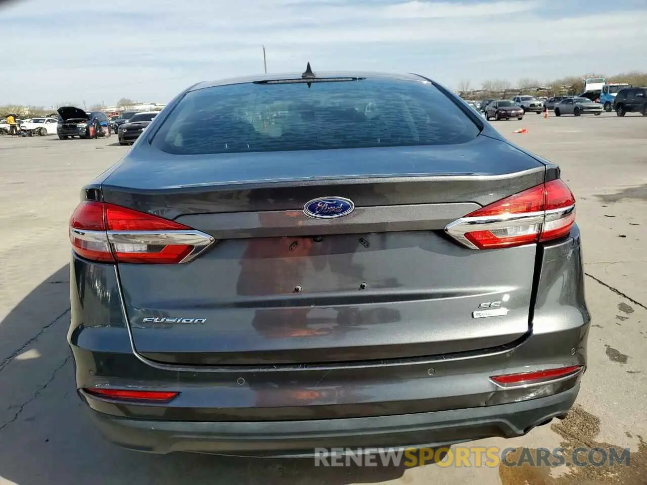 6 fotografías del automóvil dañado 3FA6P0HD1LR148164 FORD FUSION 2020