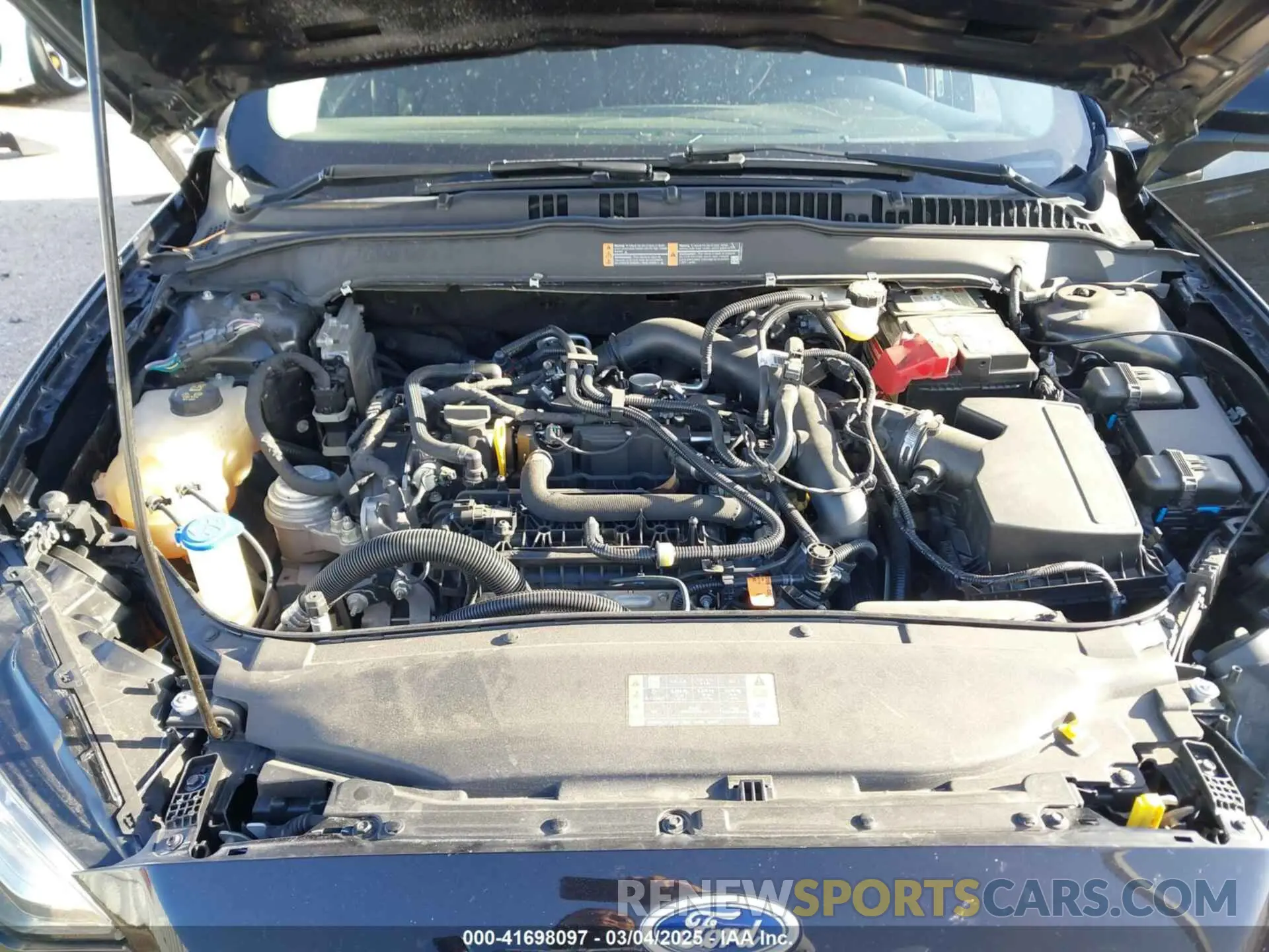 10 fotografías del automóvil dañado 3FA6P0HD1LR221209 FORD FUSION 2020