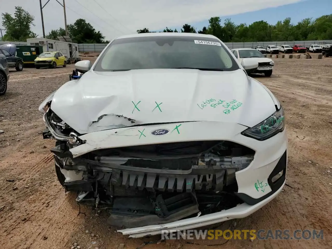 5 fotografías del automóvil dañado 3FA6P0HD1LR235062 FORD FUSION 2020