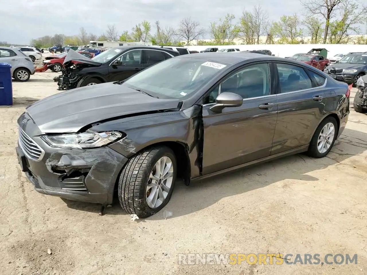 1 fotografías del automóvil dañado 3FA6P0HD1LR255120 FORD FUSION 2020