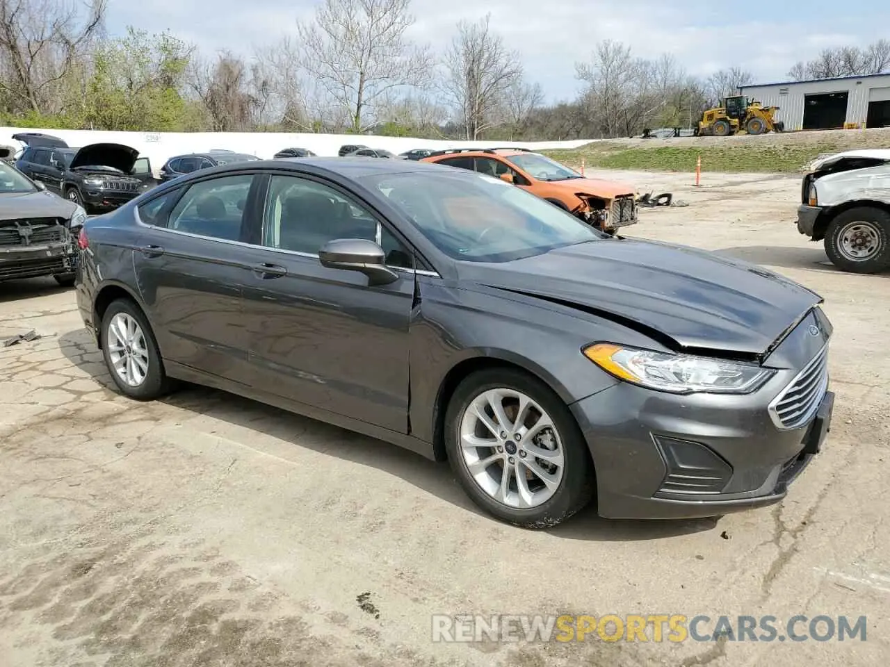 4 fotografías del automóvil dañado 3FA6P0HD1LR255120 FORD FUSION 2020