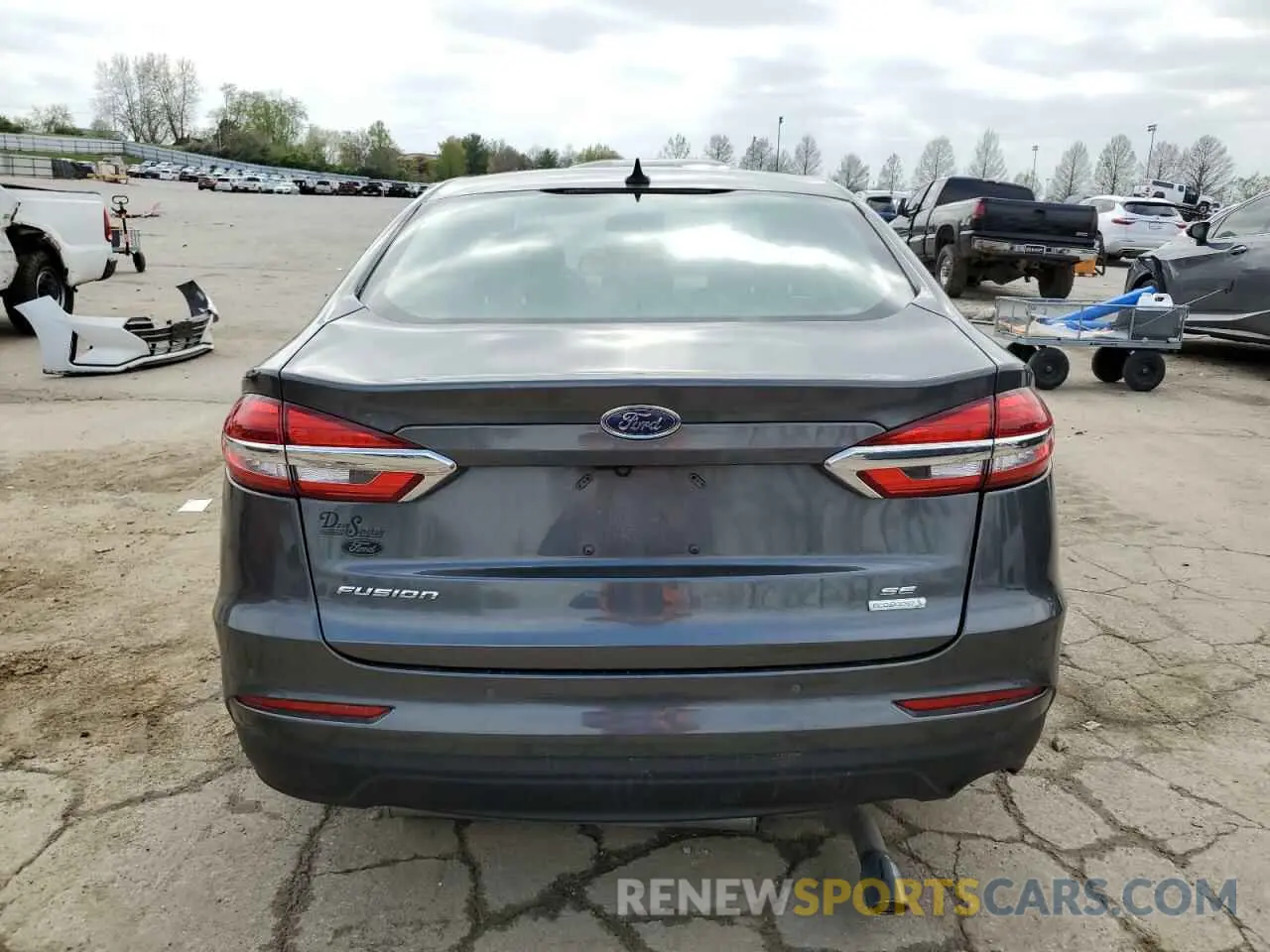 6 fotografías del automóvil dañado 3FA6P0HD1LR255120 FORD FUSION 2020