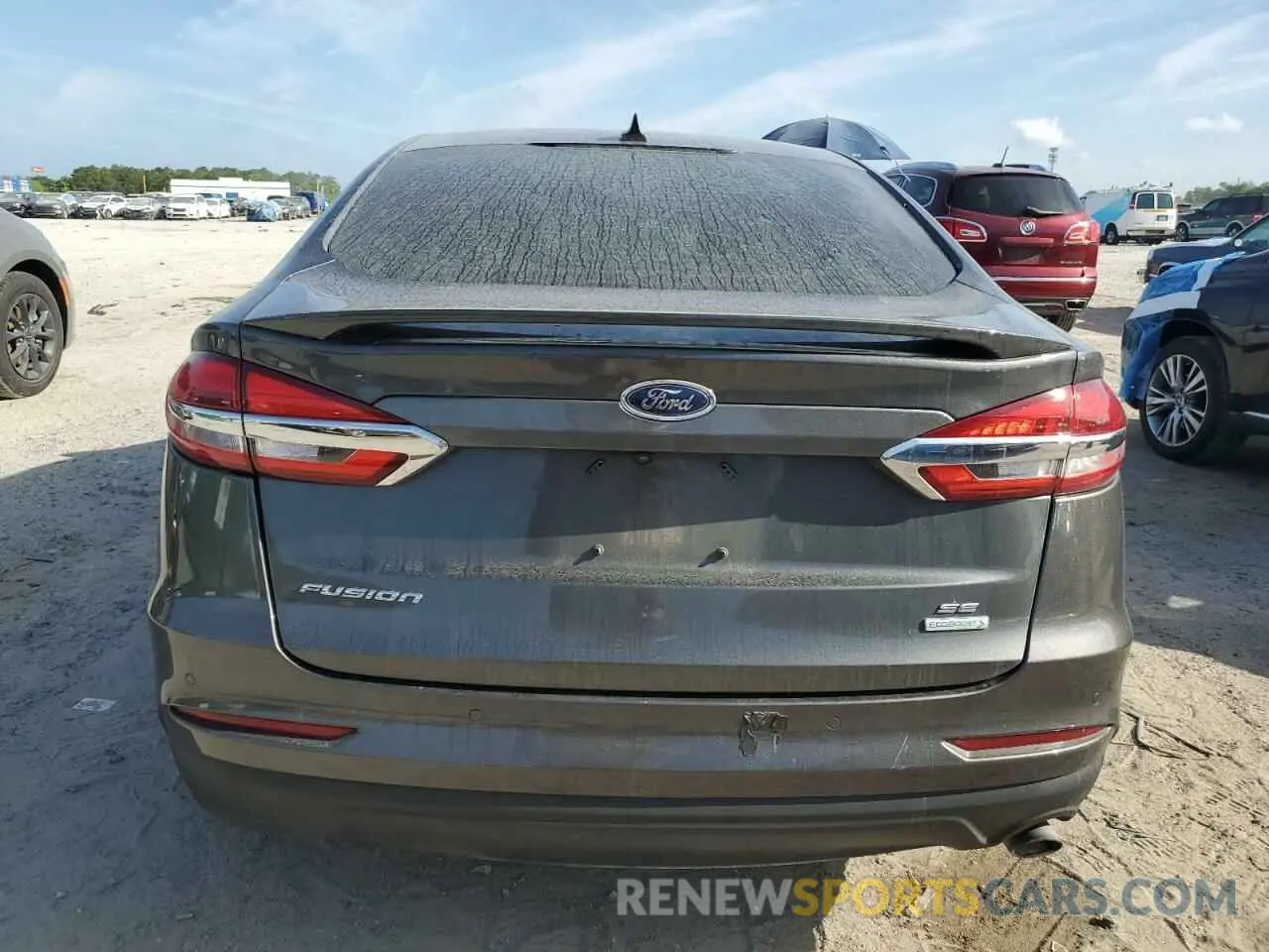 6 fotografías del automóvil dañado 3FA6P0HD2LR105761 FORD FUSION 2020