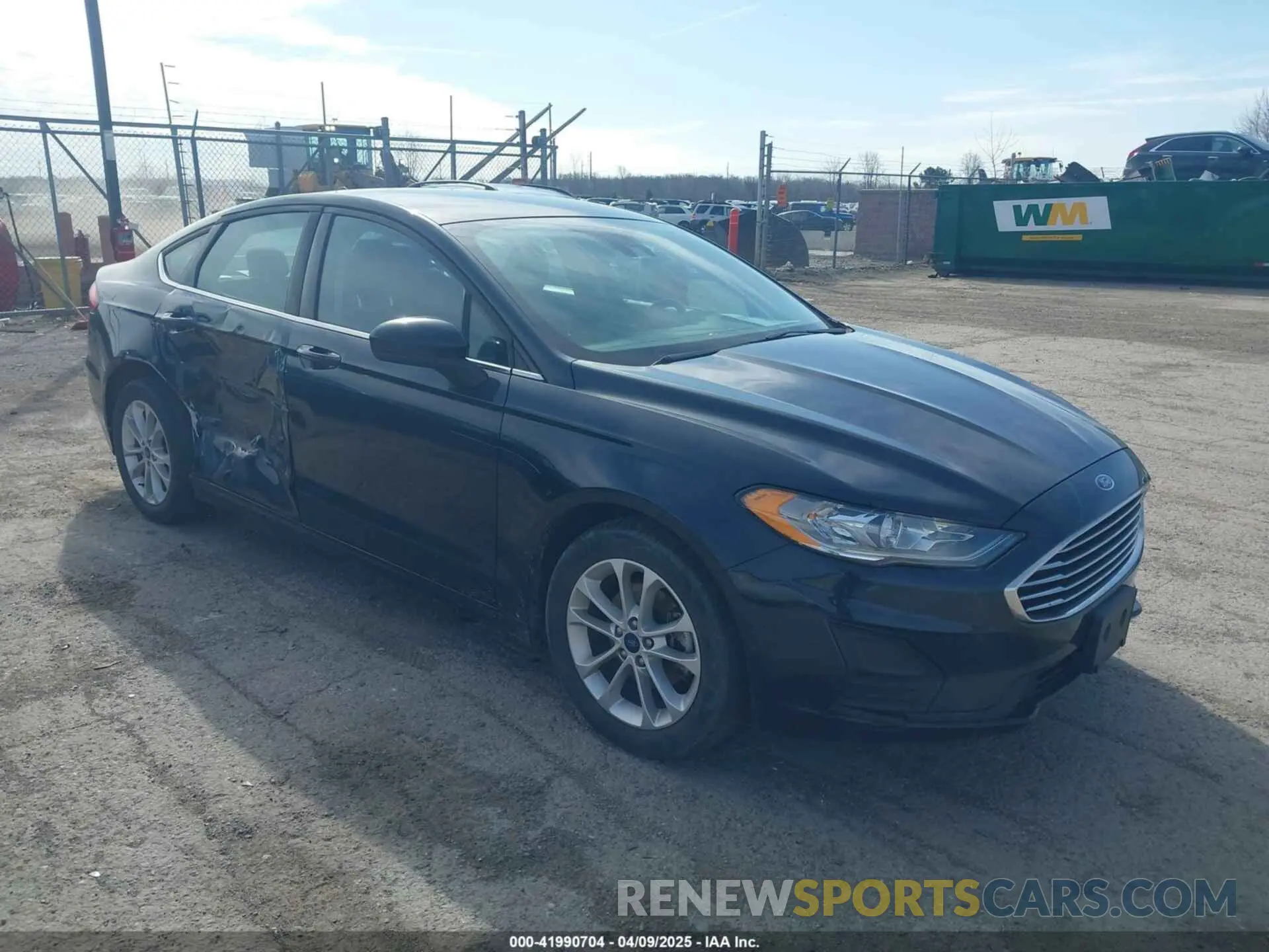 1 fotografías del automóvil dañado 3FA6P0HD2LR109793 FORD FUSION 2020