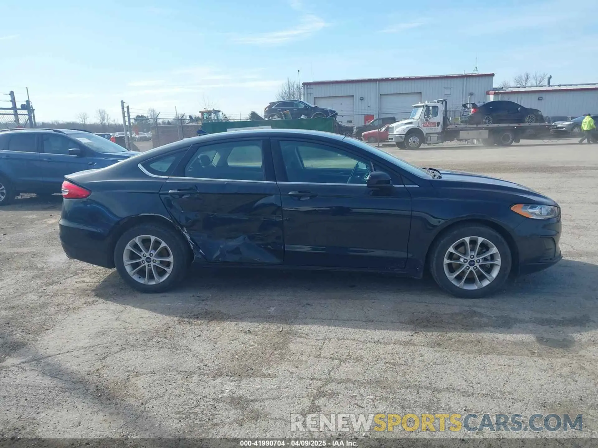 13 fotografías del automóvil dañado 3FA6P0HD2LR109793 FORD FUSION 2020