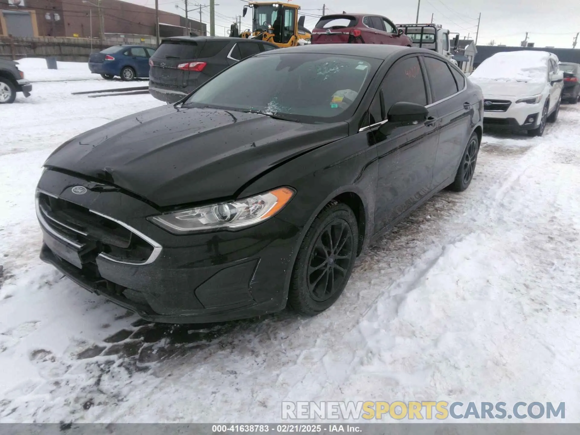 2 fotografías del automóvil dañado 3FA6P0HD2LR124486 FORD FUSION 2020