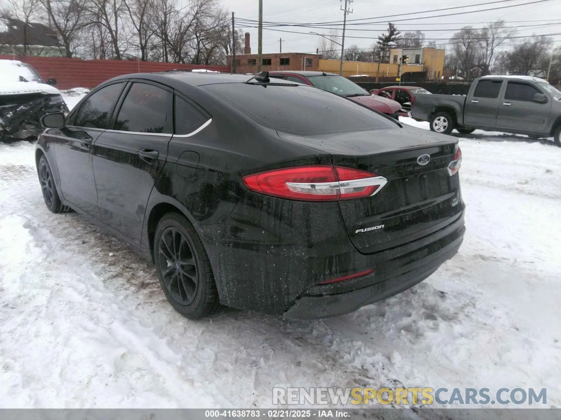 3 fotografías del automóvil dañado 3FA6P0HD2LR124486 FORD FUSION 2020