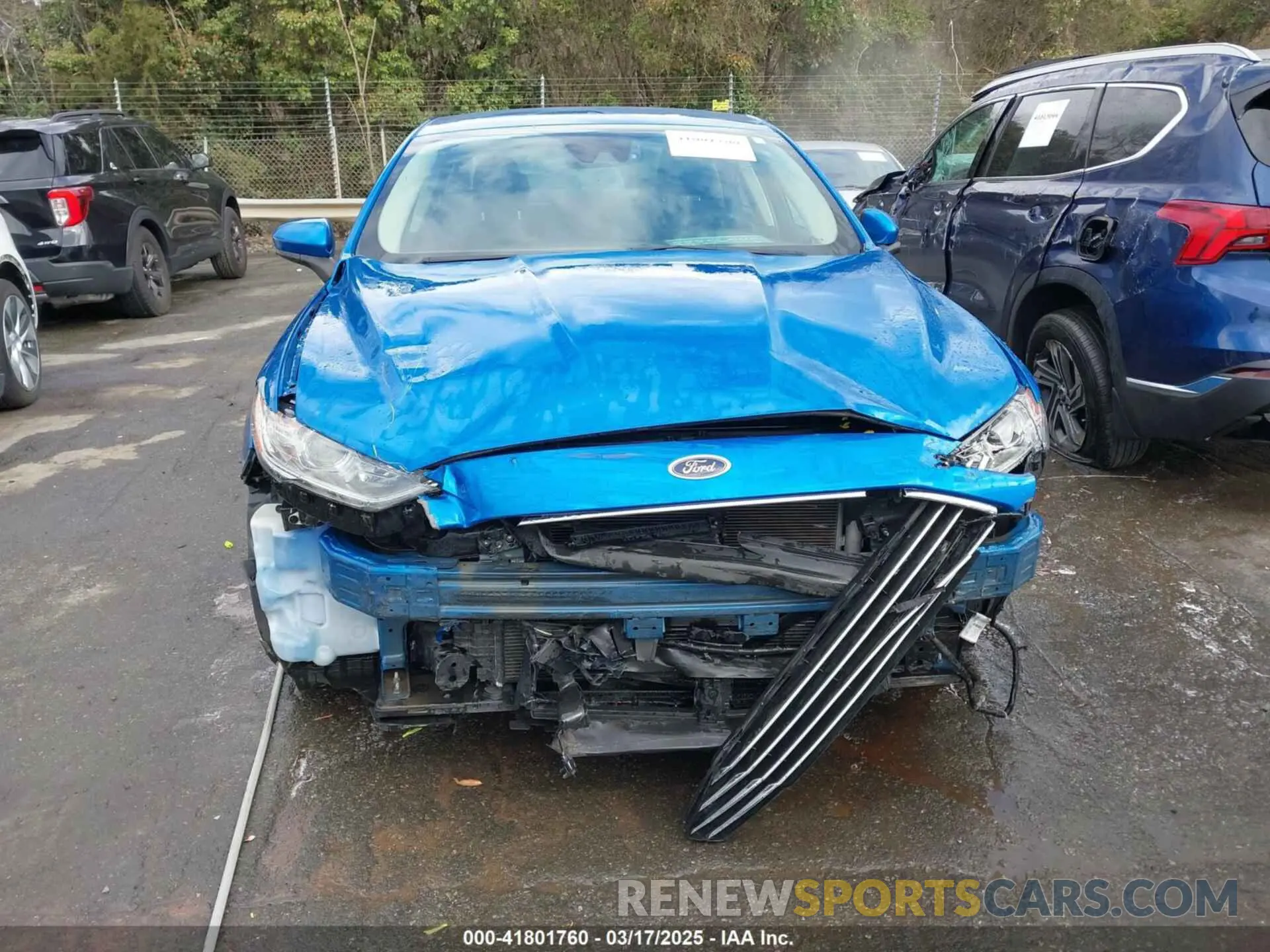 12 fotografías del automóvil dañado 3FA6P0HD2LR134659 FORD FUSION 2020