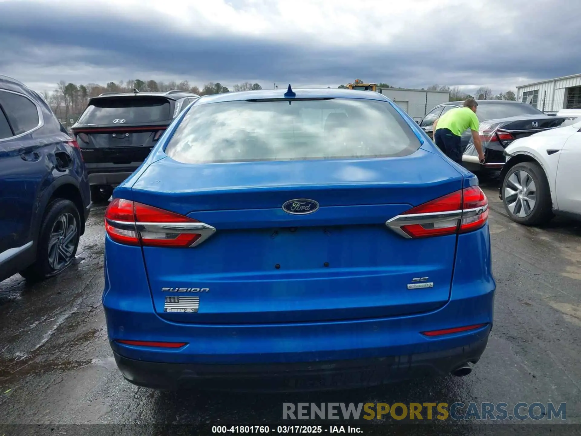 16 fotografías del automóvil dañado 3FA6P0HD2LR134659 FORD FUSION 2020