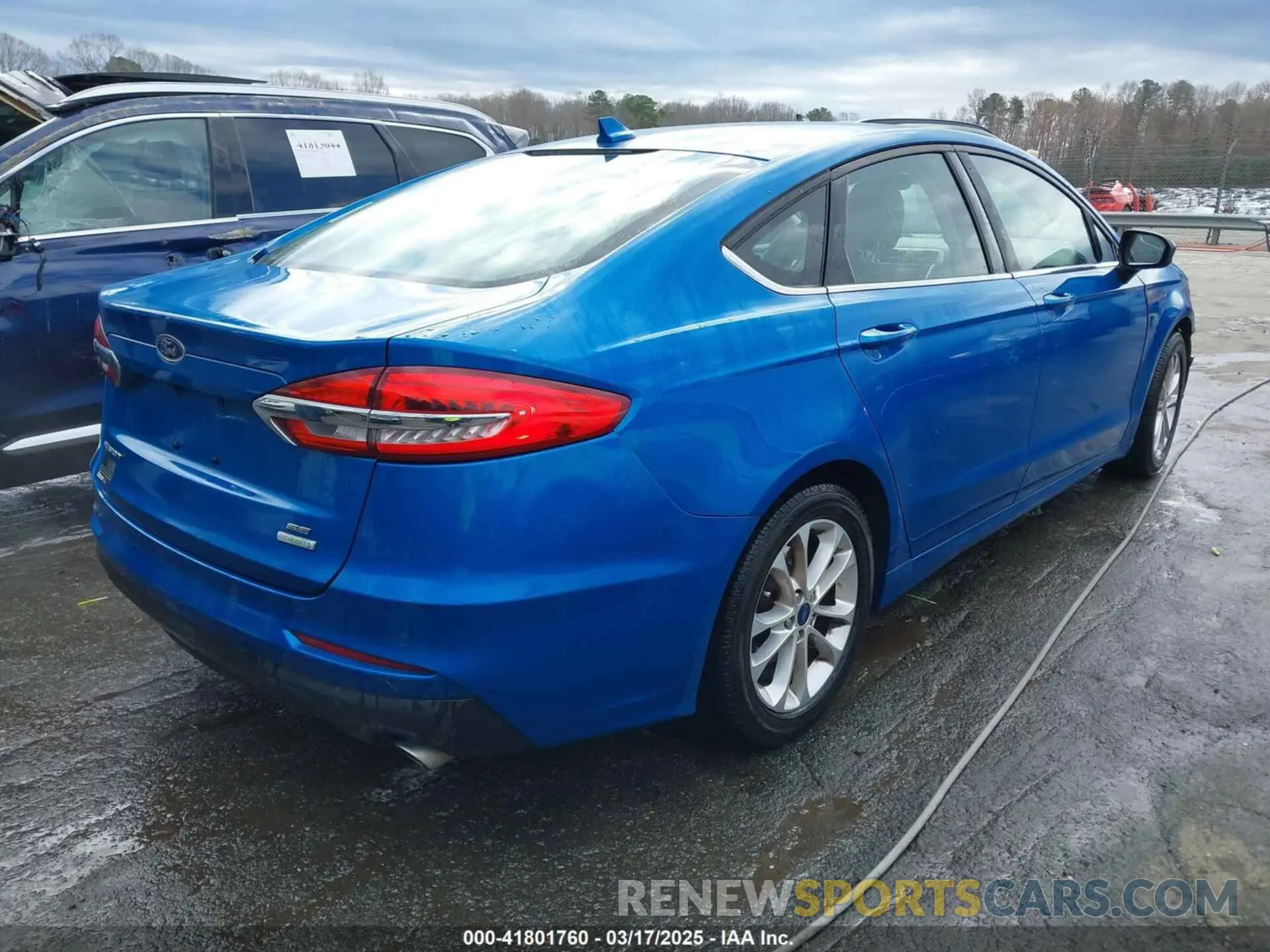 4 fotografías del automóvil dañado 3FA6P0HD2LR134659 FORD FUSION 2020