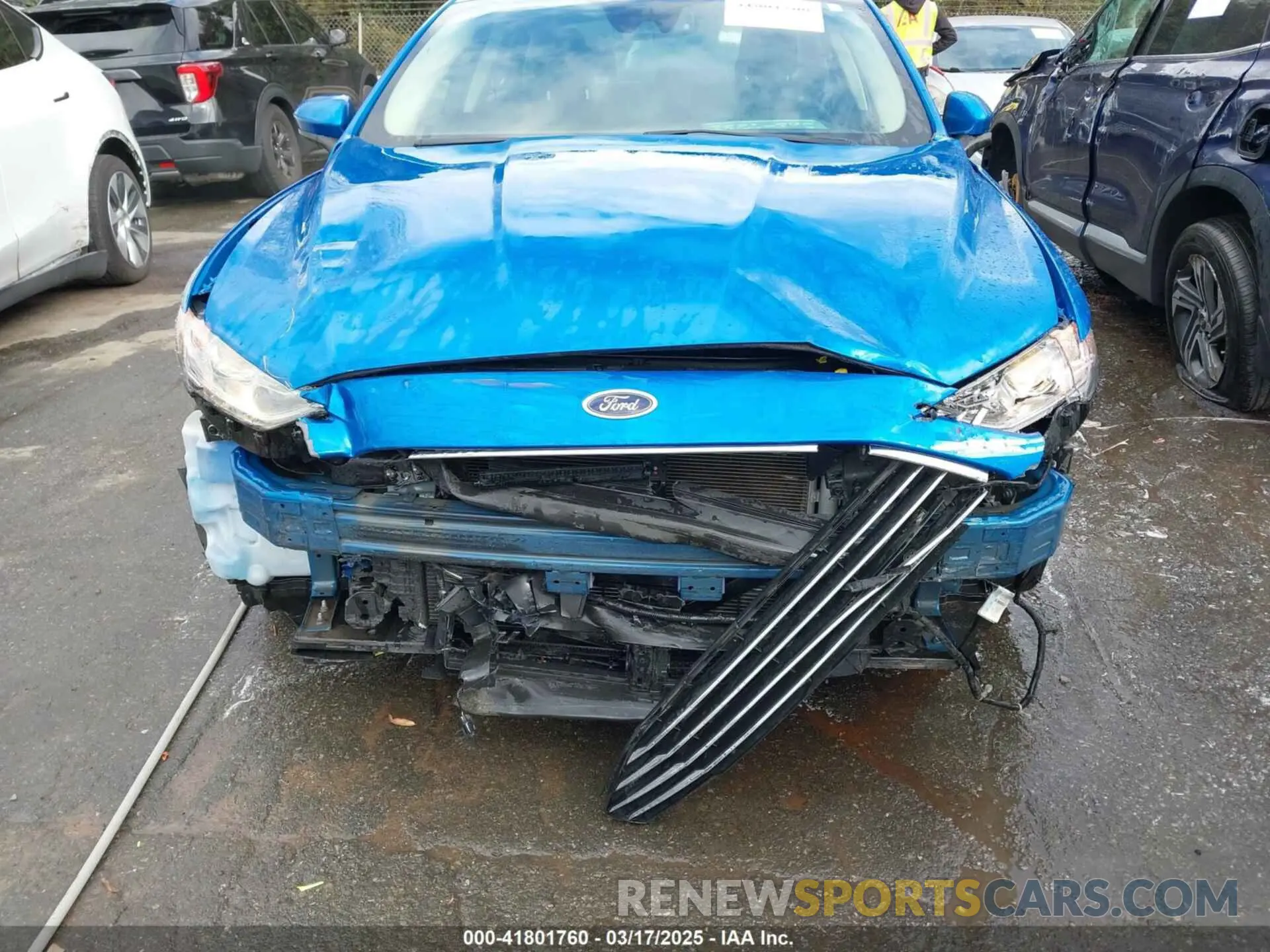 6 fotografías del automóvil dañado 3FA6P0HD2LR134659 FORD FUSION 2020