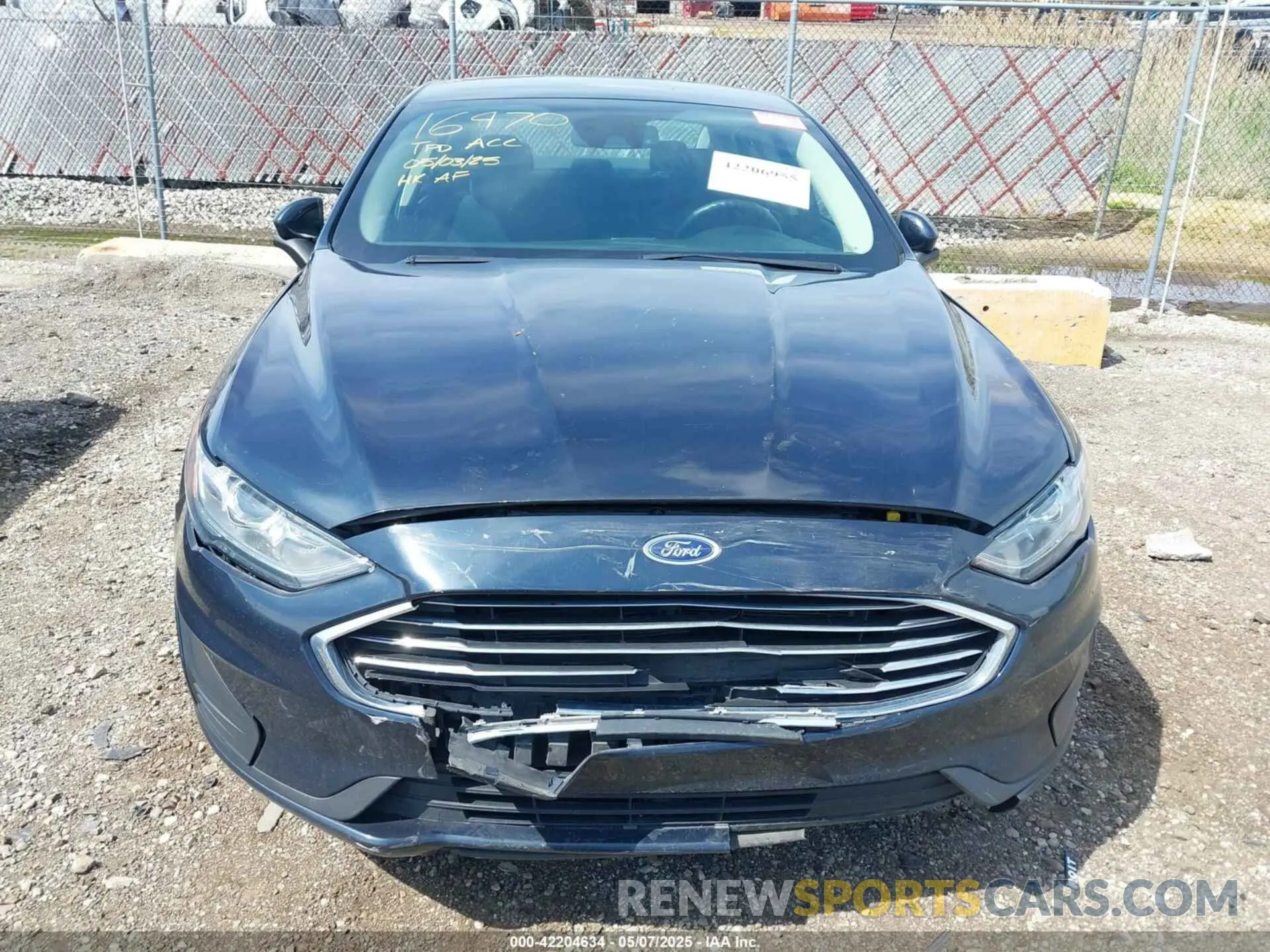 12 fotografías del automóvil dañado 3FA6P0HD2LR146620 FORD FUSION 2020