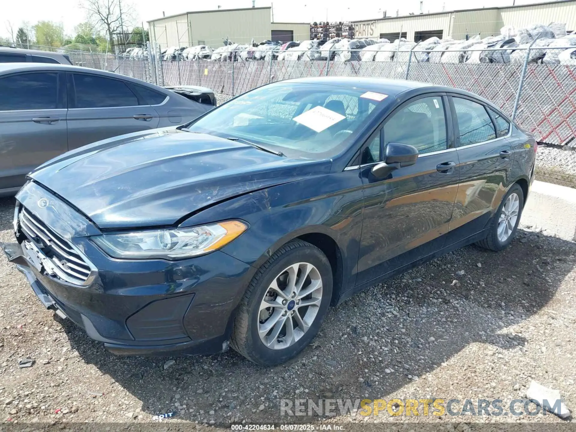 2 fotografías del automóvil dañado 3FA6P0HD2LR146620 FORD FUSION 2020
