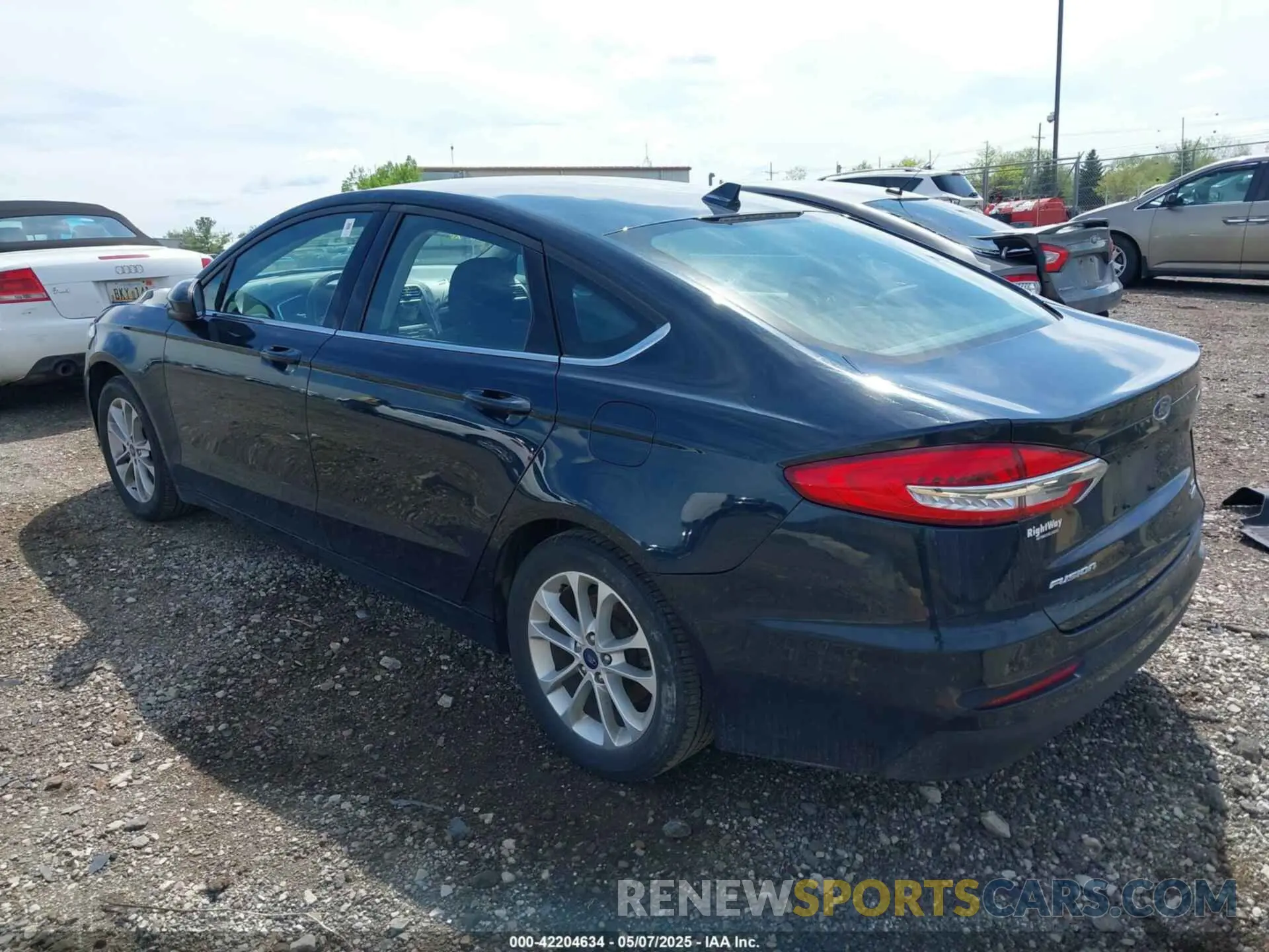 3 fotografías del automóvil dañado 3FA6P0HD2LR146620 FORD FUSION 2020