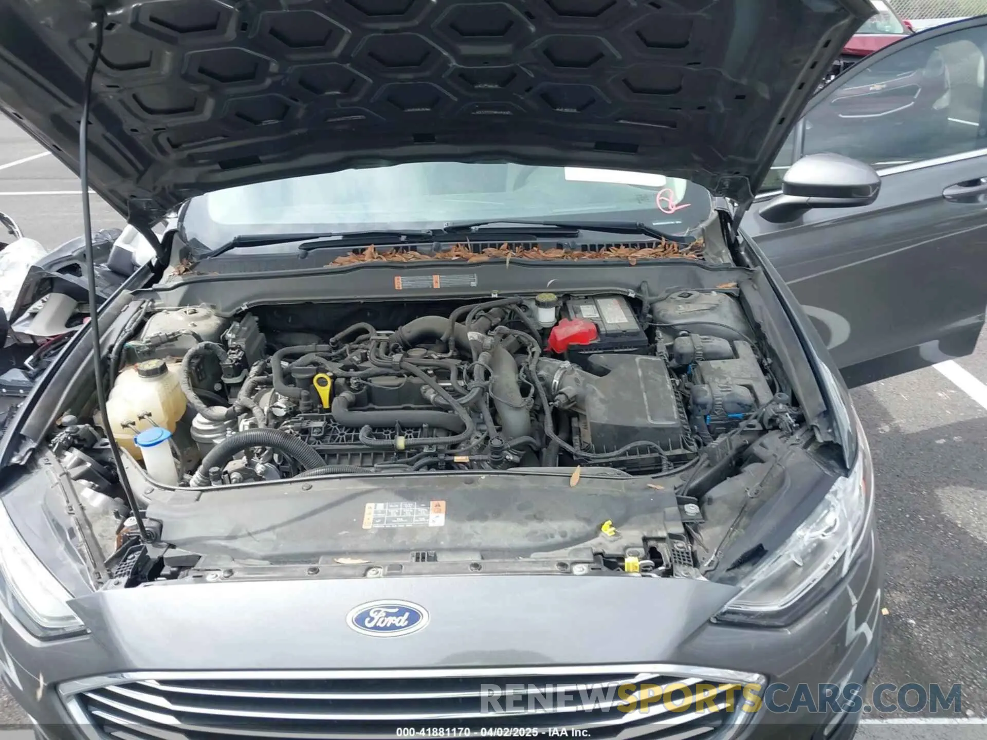 10 fotografías del automóvil dañado 3FA6P0HD2LR161148 FORD FUSION 2020