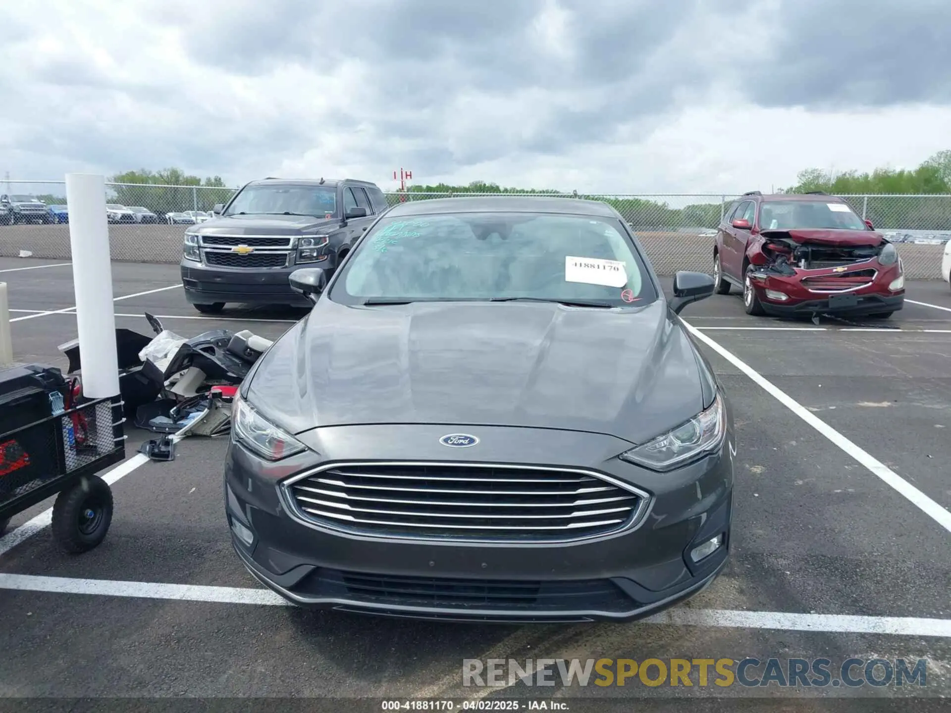 12 fotografías del automóvil dañado 3FA6P0HD2LR161148 FORD FUSION 2020