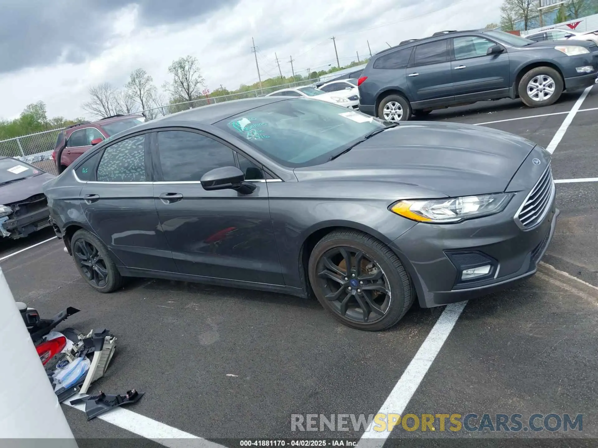 13 fotografías del automóvil dañado 3FA6P0HD2LR161148 FORD FUSION 2020