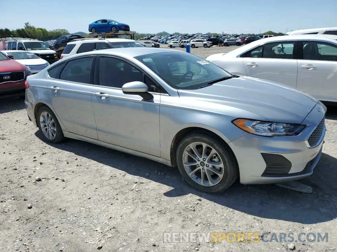 4 fotografías del automóvil dañado 3FA6P0HD2LR184283 FORD FUSION 2020