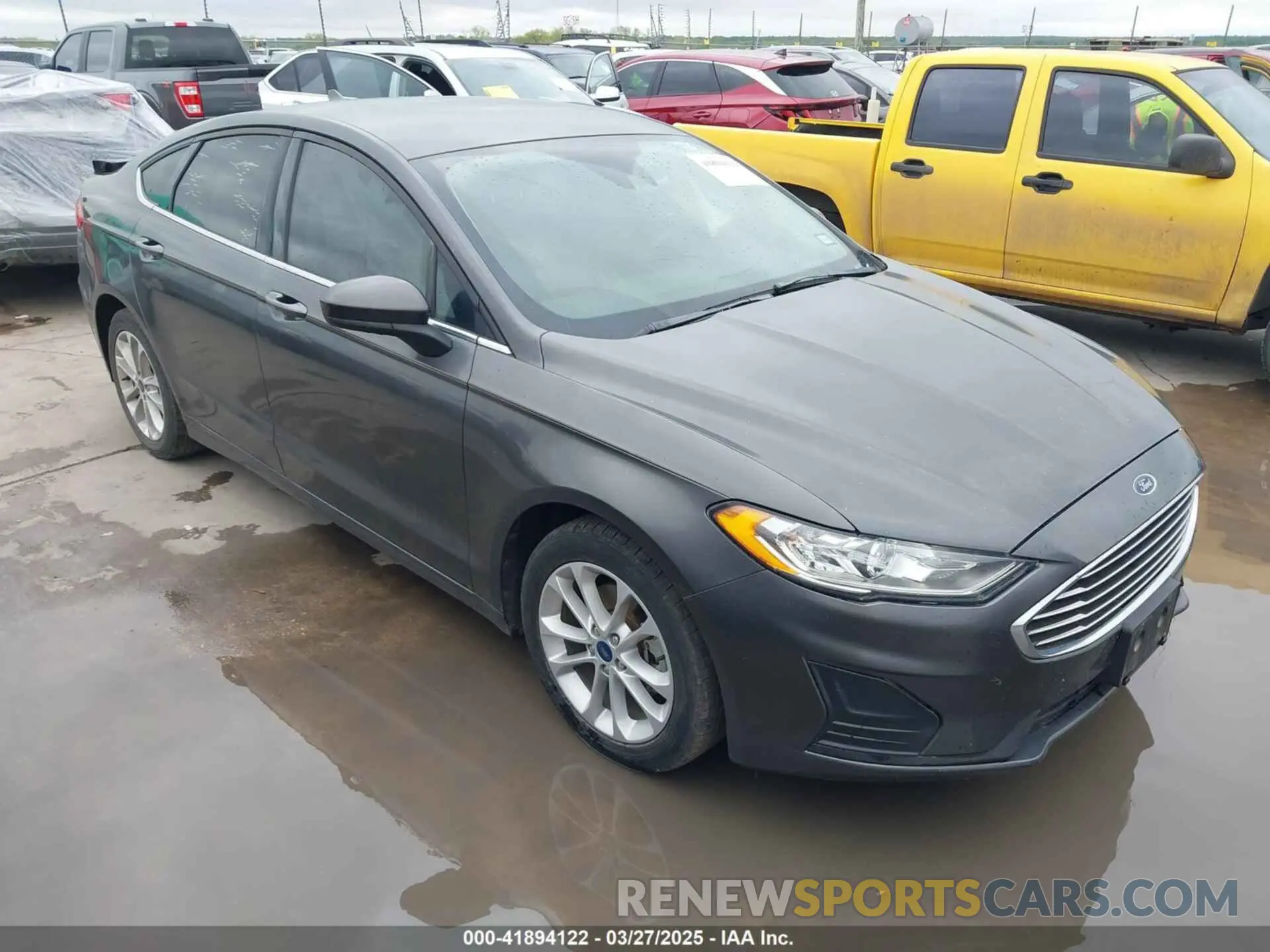 1 fotografías del automóvil dañado 3FA6P0HD2LR188589 FORD FUSION 2020