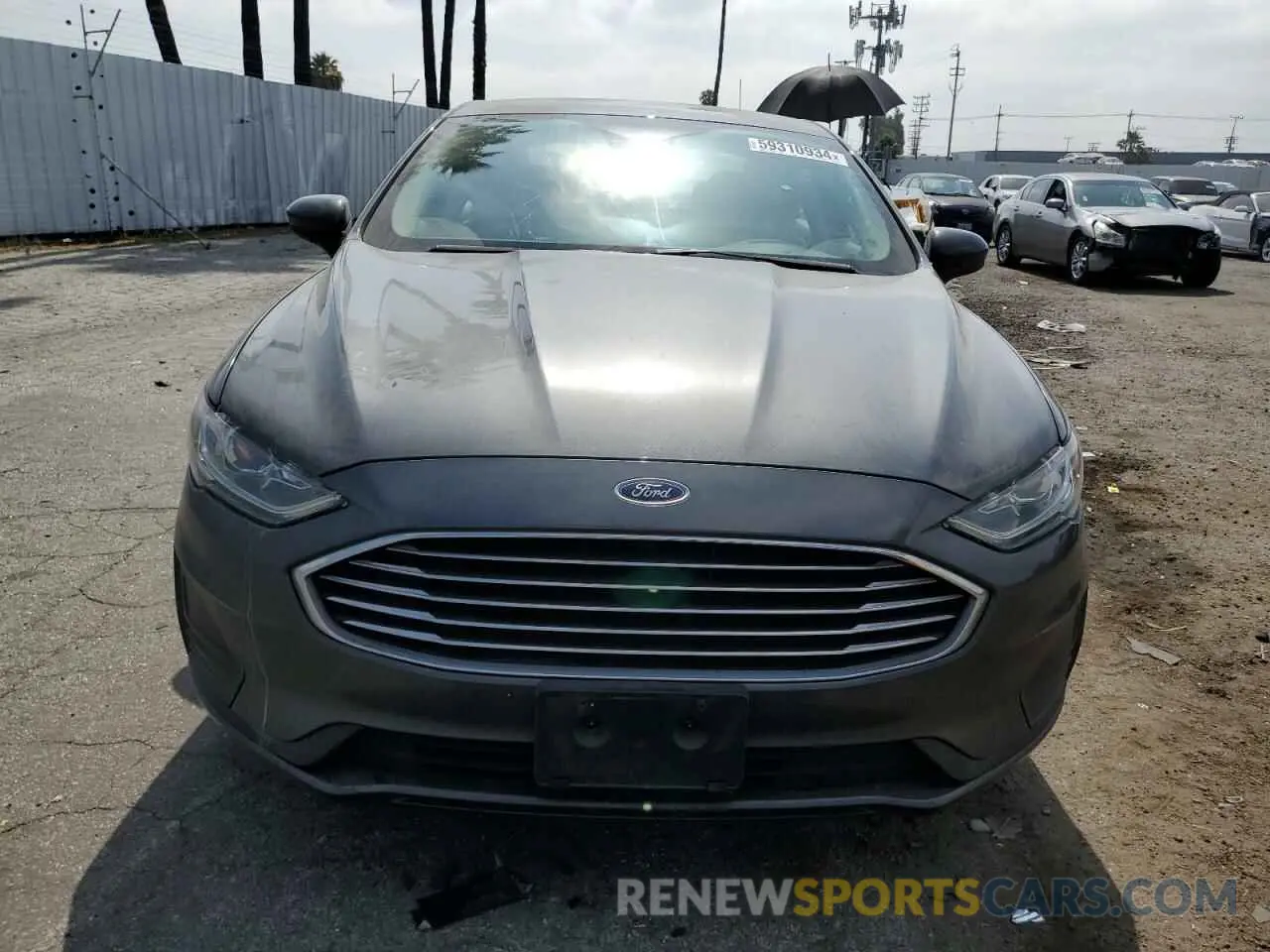 5 fotografías del automóvil dañado 3FA6P0HD2LR201339 FORD FUSION 2020