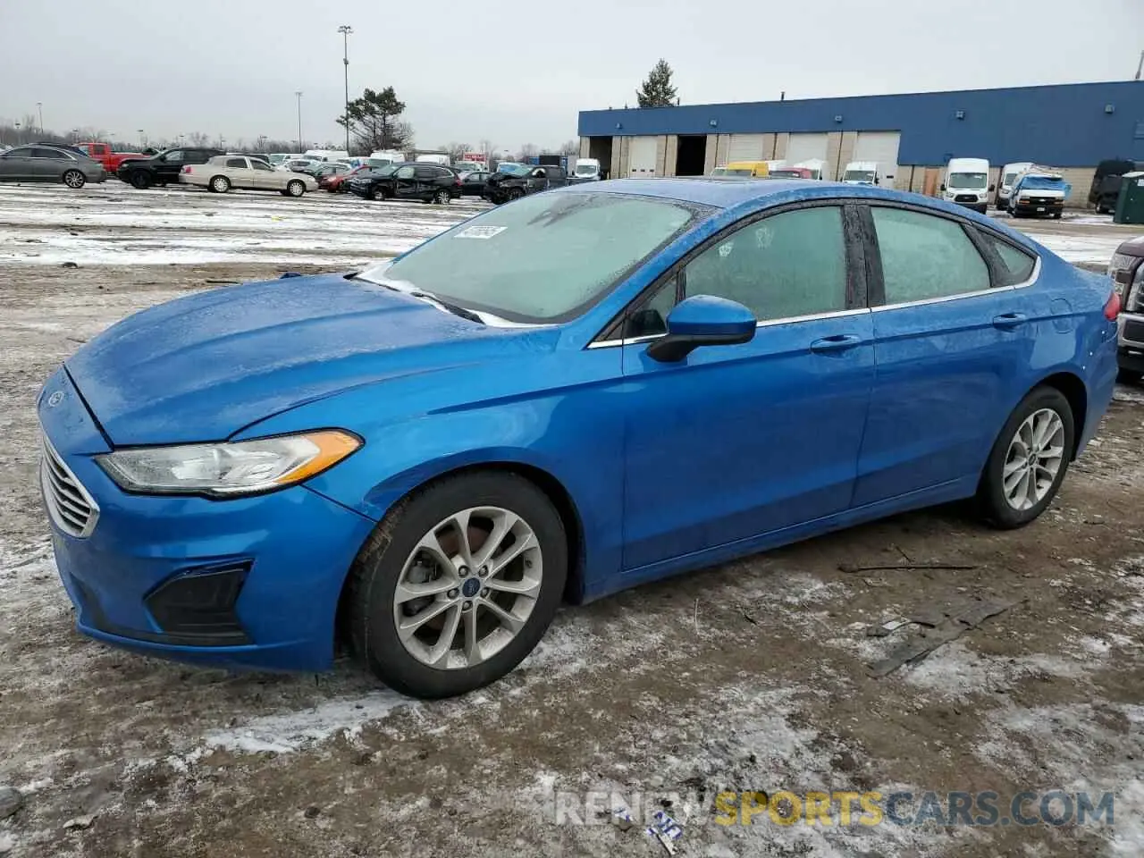 1 fotografías del automóvil dañado 3FA6P0HD2LR218741 FORD FUSION 2020