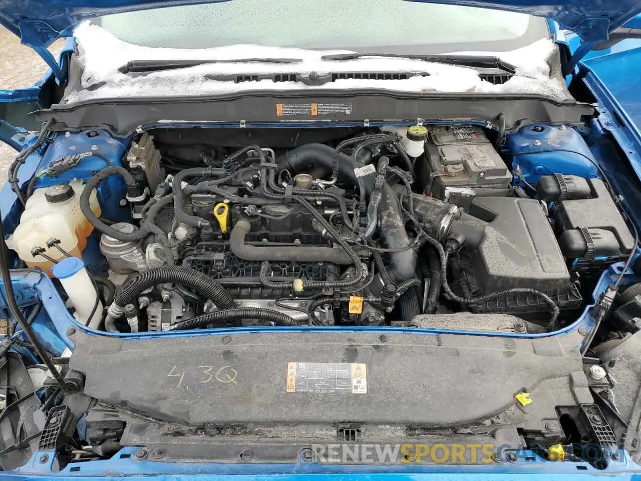 11 fotografías del automóvil dañado 3FA6P0HD2LR218741 FORD FUSION 2020