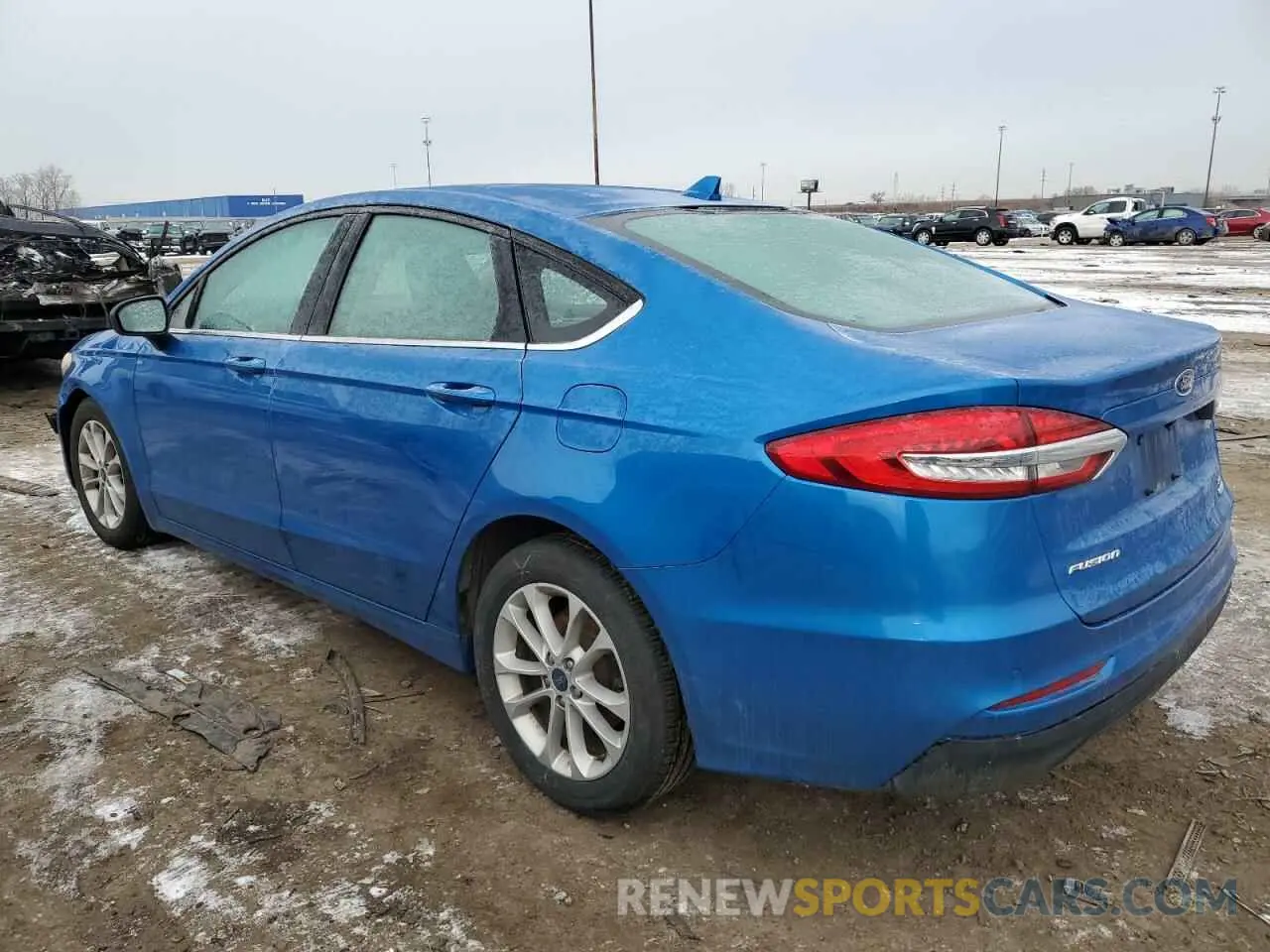 2 fotografías del automóvil dañado 3FA6P0HD2LR218741 FORD FUSION 2020