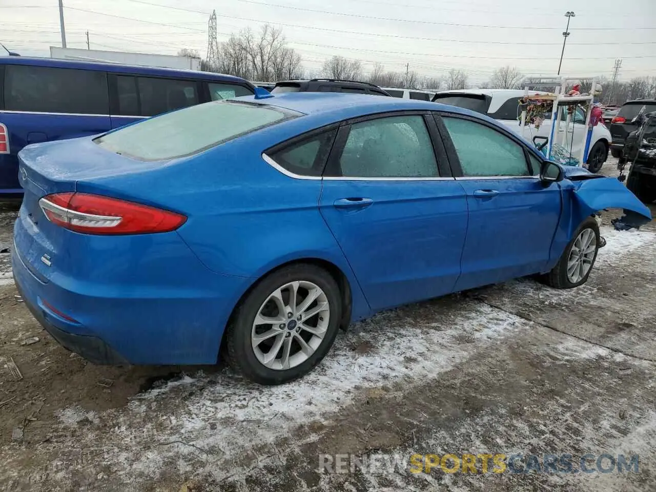 3 fotografías del automóvil dañado 3FA6P0HD2LR218741 FORD FUSION 2020