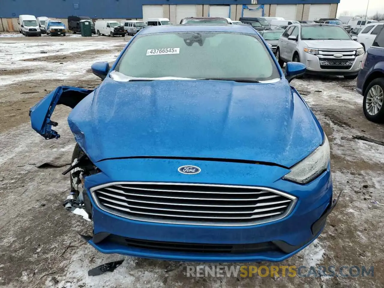 5 fotografías del automóvil dañado 3FA6P0HD2LR218741 FORD FUSION 2020