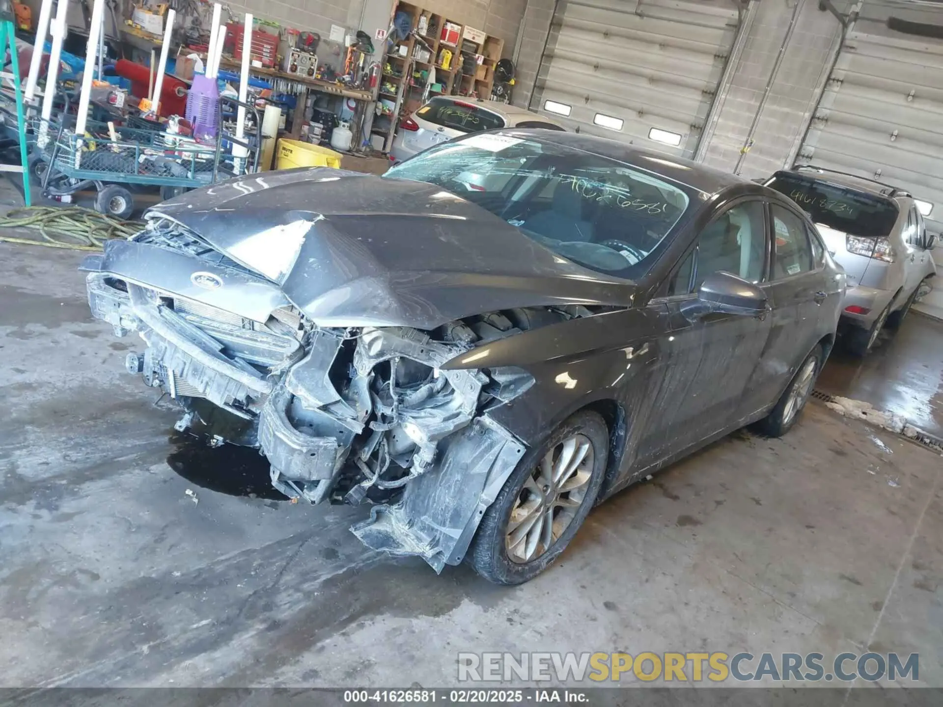 2 fotografías del automóvil dañado 3FA6P0HD2LR220215 FORD FUSION 2020