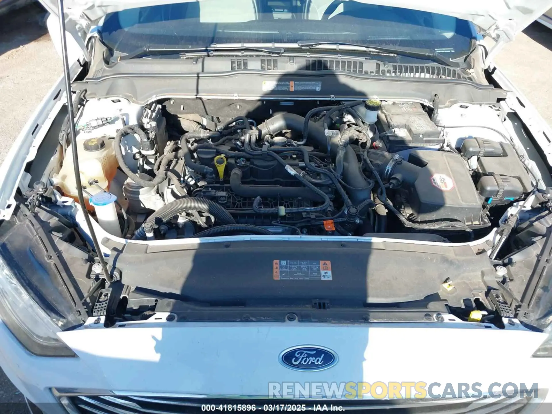 10 fotografías del automóvil dañado 3FA6P0HD2LR230033 FORD FUSION 2020