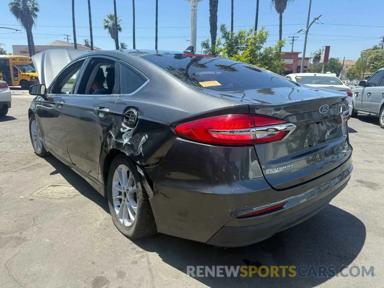 3 fotografías del automóvil dañado 3FA6P0HD2LR231621 FORD FUSION 2020