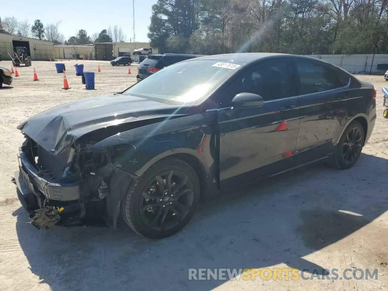 1 fotografías del automóvil dañado 3FA6P0HD2LR245938 FORD FUSION 2020