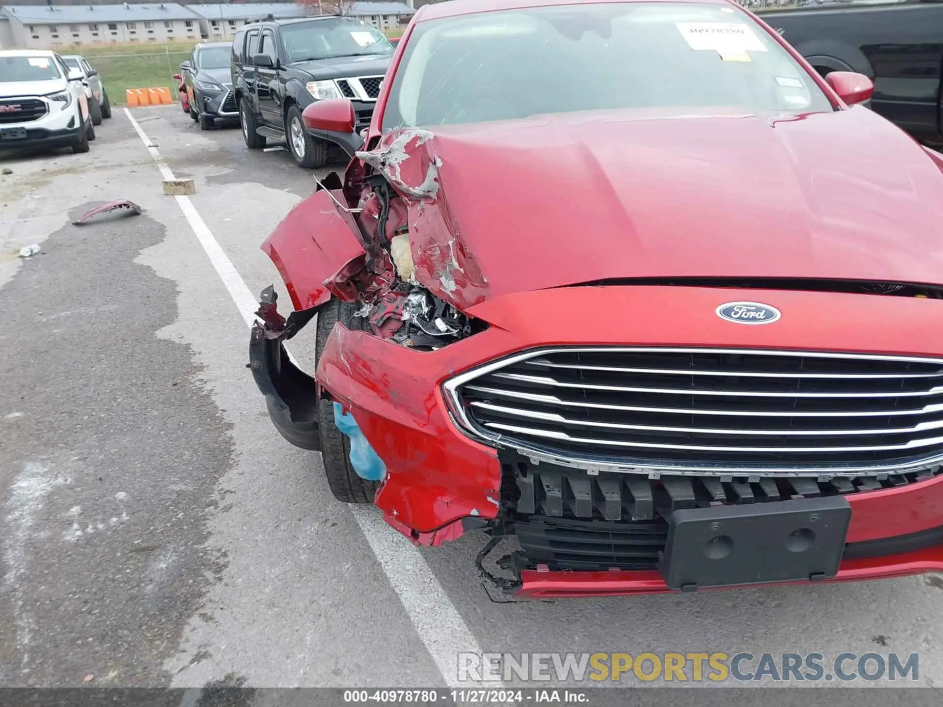 18 fotografías del automóvil dañado 3FA6P0HD2LR251447 FORD FUSION 2020