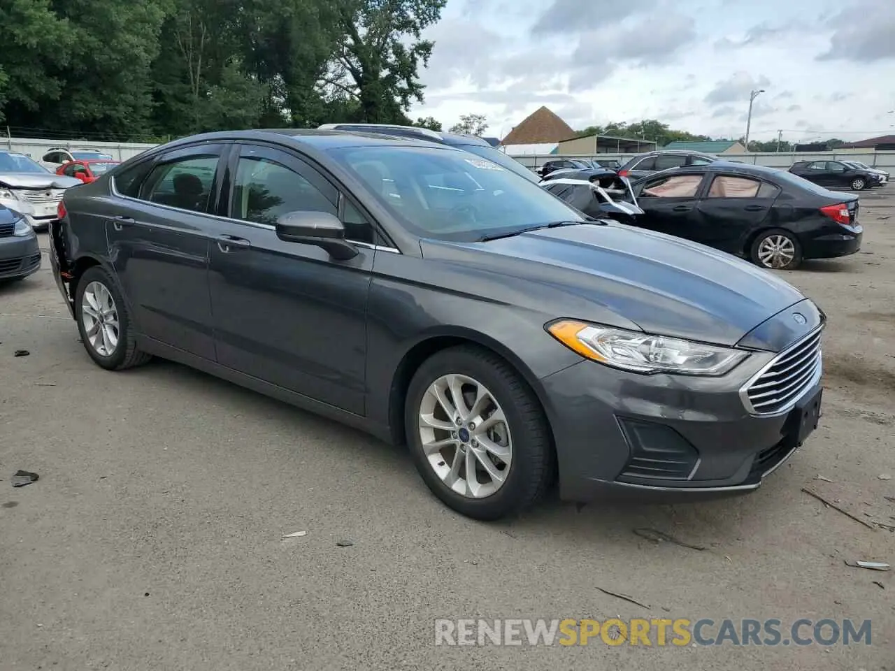 4 fotografías del automóvil dañado 3FA6P0HD3LR102335 FORD FUSION 2020