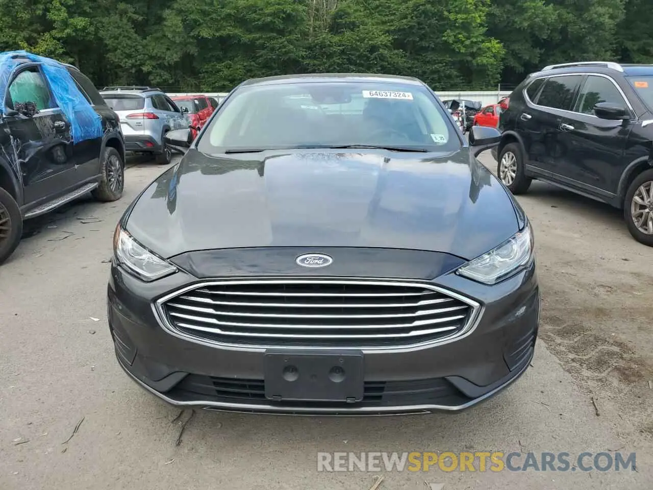 5 fotografías del automóvil dañado 3FA6P0HD3LR102335 FORD FUSION 2020