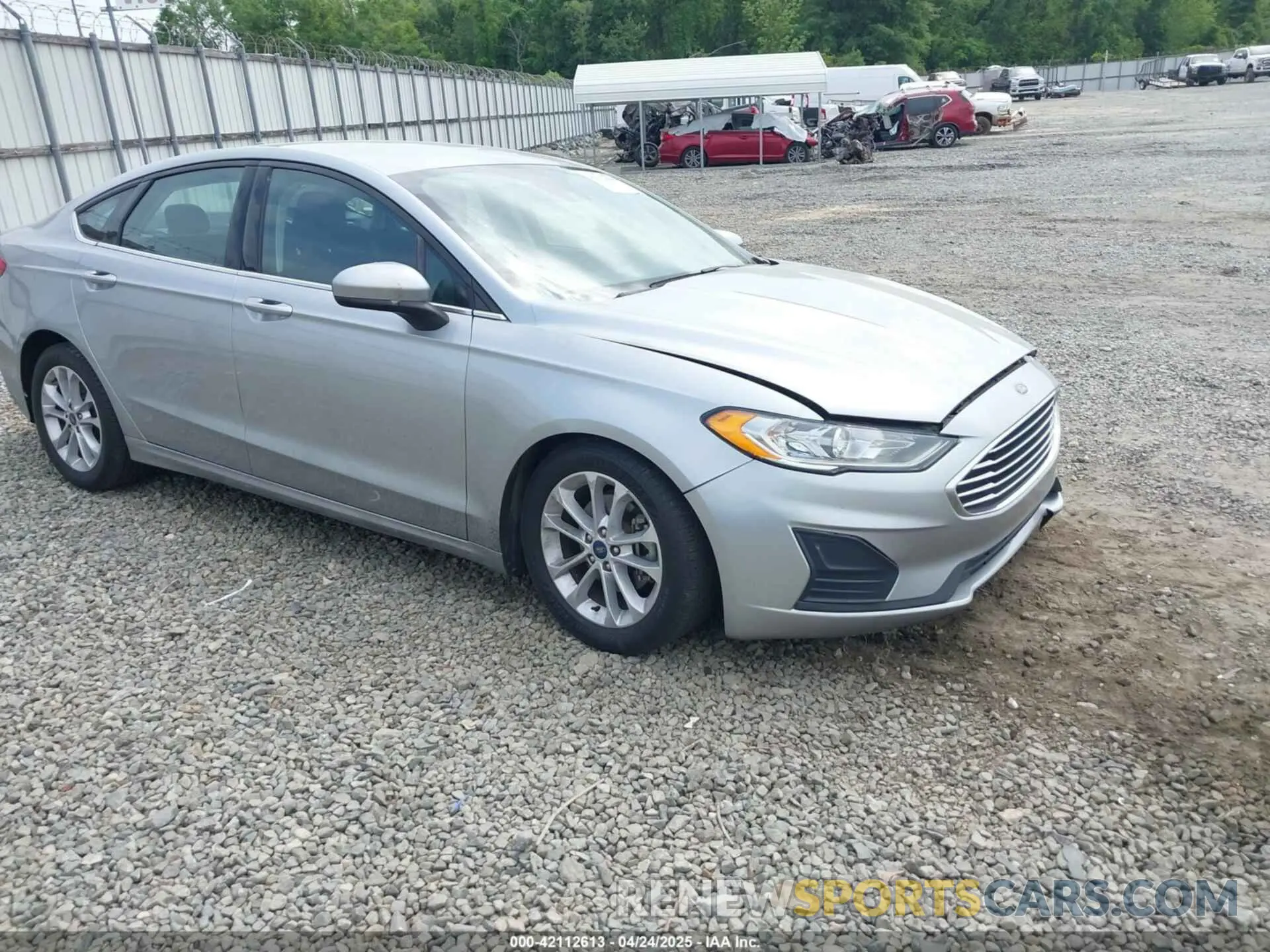 1 fotografías del automóvil dañado 3FA6P0HD3LR103307 FORD FUSION 2020