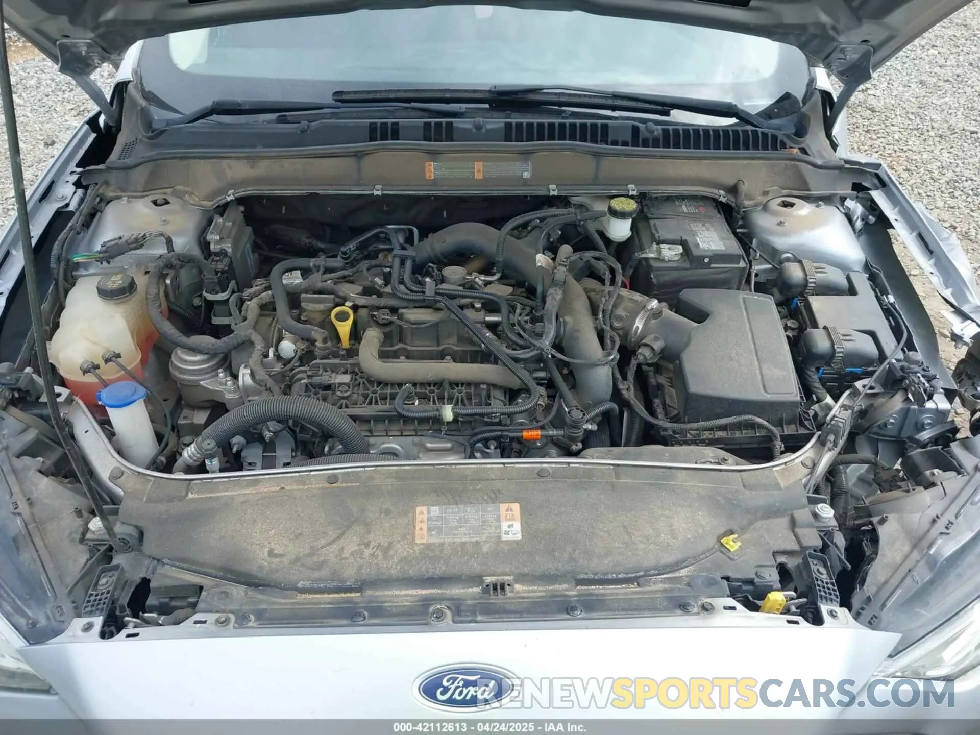 10 fotografías del automóvil dañado 3FA6P0HD3LR103307 FORD FUSION 2020