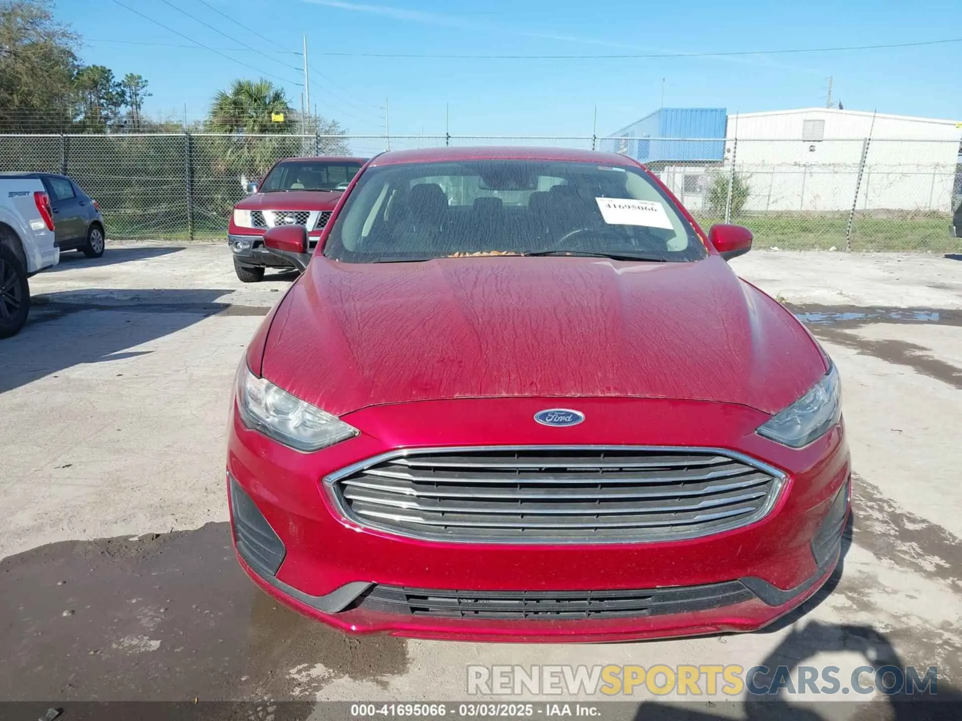 6 fotografías del automóvil dañado 3FA6P0HD3LR122326 FORD FUSION 2020
