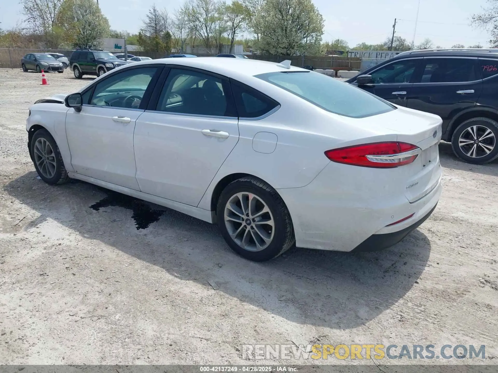 3 fotografías del automóvil dañado 3FA6P0HD3LR162034 FORD FUSION 2020