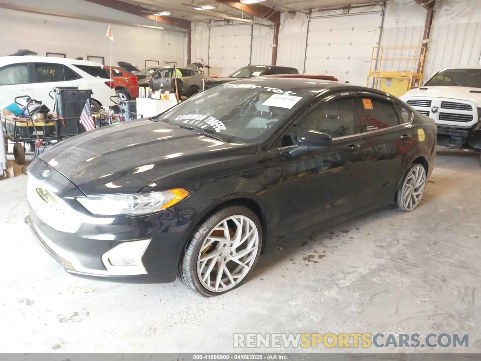2 fotografías del automóvil dañado 3FA6P0HD3LR167749 FORD FUSION 2020