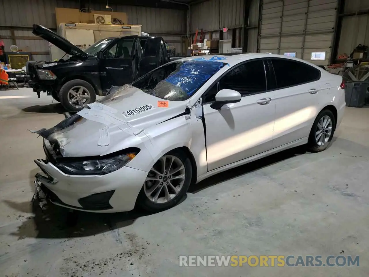 1 fotografías del automóvil dañado 3FA6P0HD3LR188844 FORD FUSION 2020