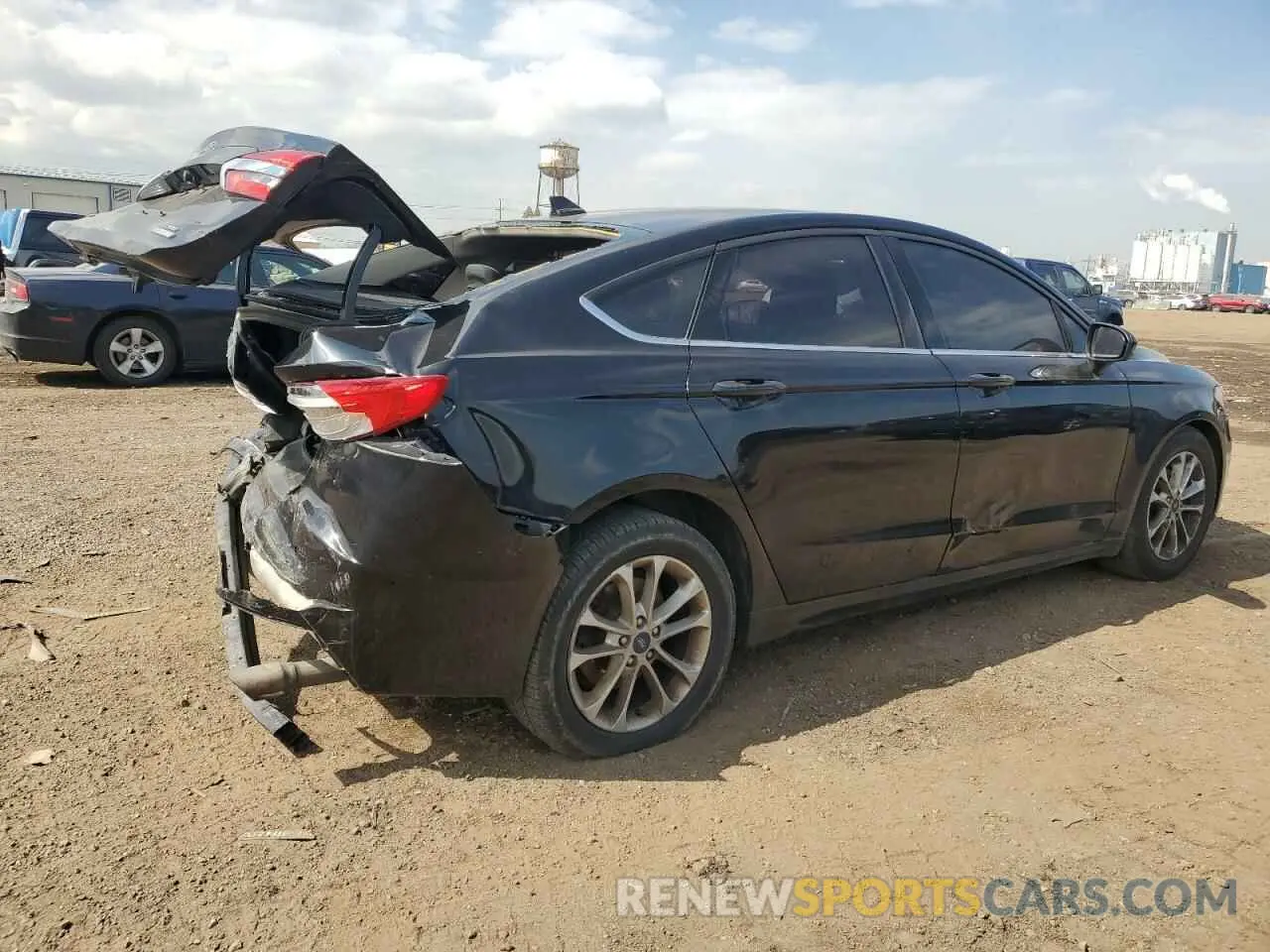 3 fotografías del automóvil dañado 3FA6P0HD3LR191484 FORD FUSION 2020