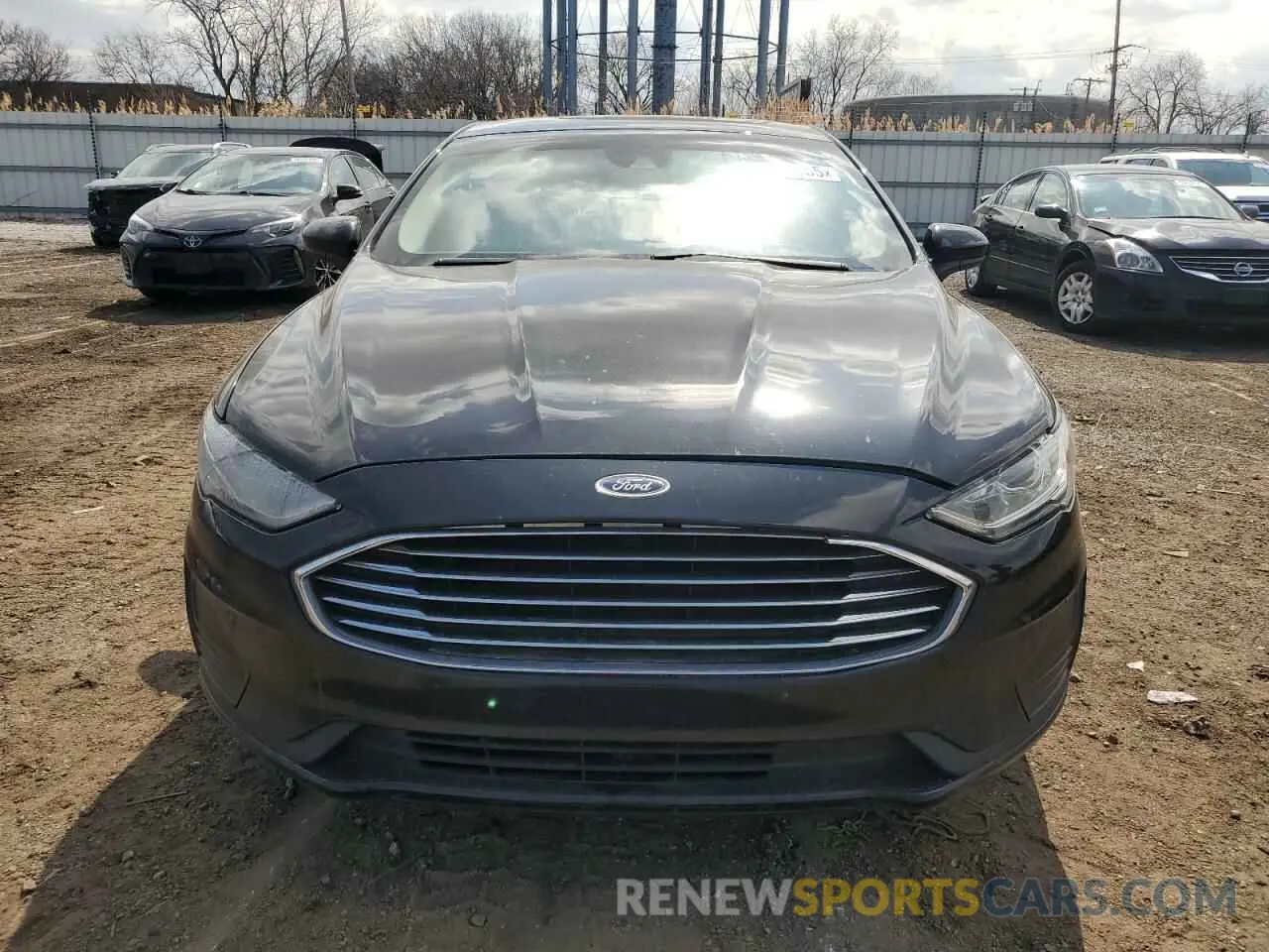 5 fotografías del automóvil dañado 3FA6P0HD3LR191484 FORD FUSION 2020