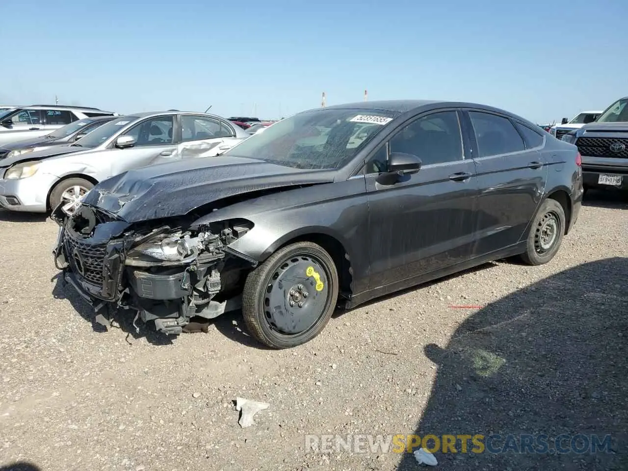 1 fotografías del automóvil dañado 3FA6P0HD3LR229733 FORD FUSION 2020