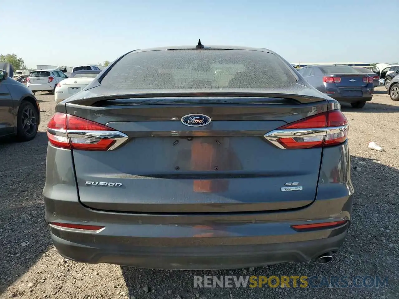 6 fotografías del automóvil dañado 3FA6P0HD3LR229733 FORD FUSION 2020