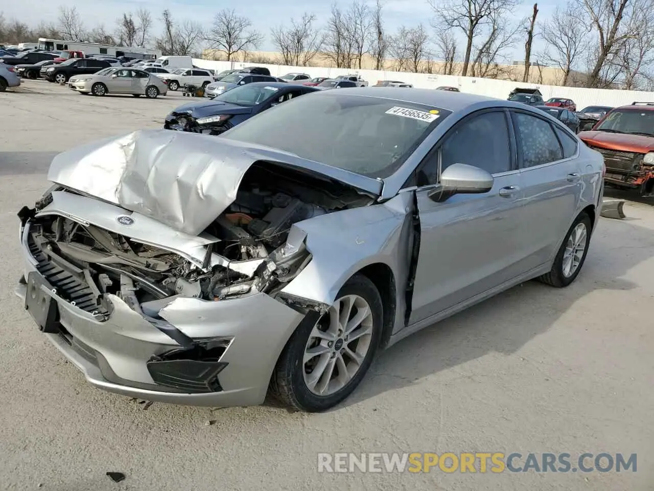 1 fotografías del automóvil dañado 3FA6P0HD3LR247584 FORD FUSION 2020