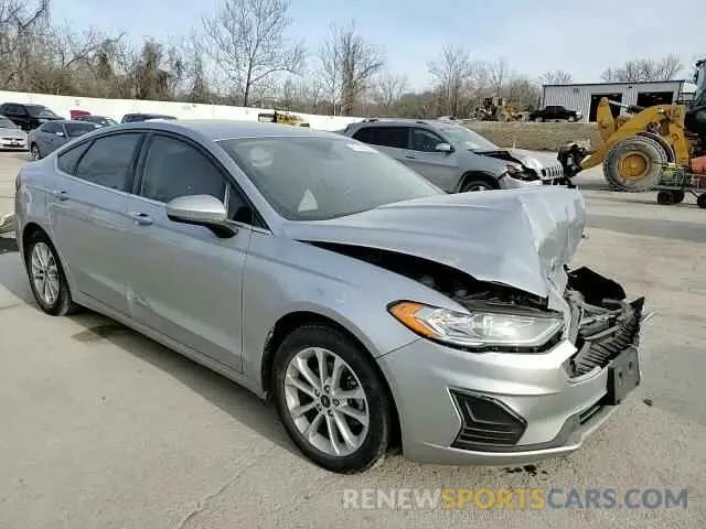 10 fotografías del automóvil dañado 3FA6P0HD3LR247584 FORD FUSION 2020