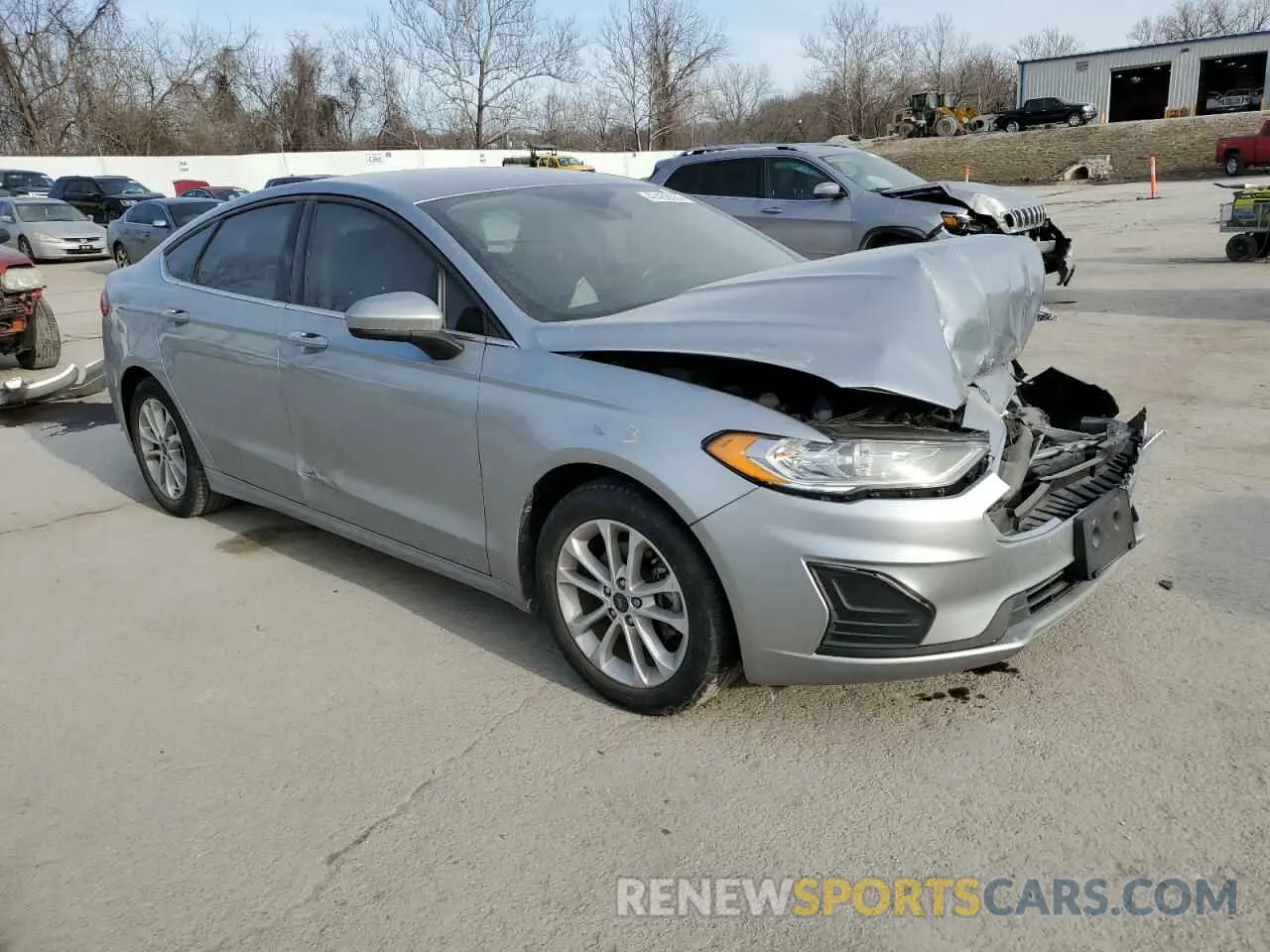 4 fotografías del automóvil dañado 3FA6P0HD3LR247584 FORD FUSION 2020
