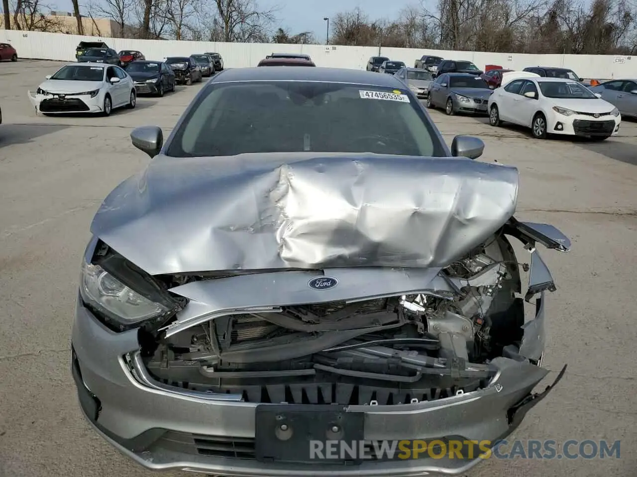 5 fotografías del automóvil dañado 3FA6P0HD3LR247584 FORD FUSION 2020